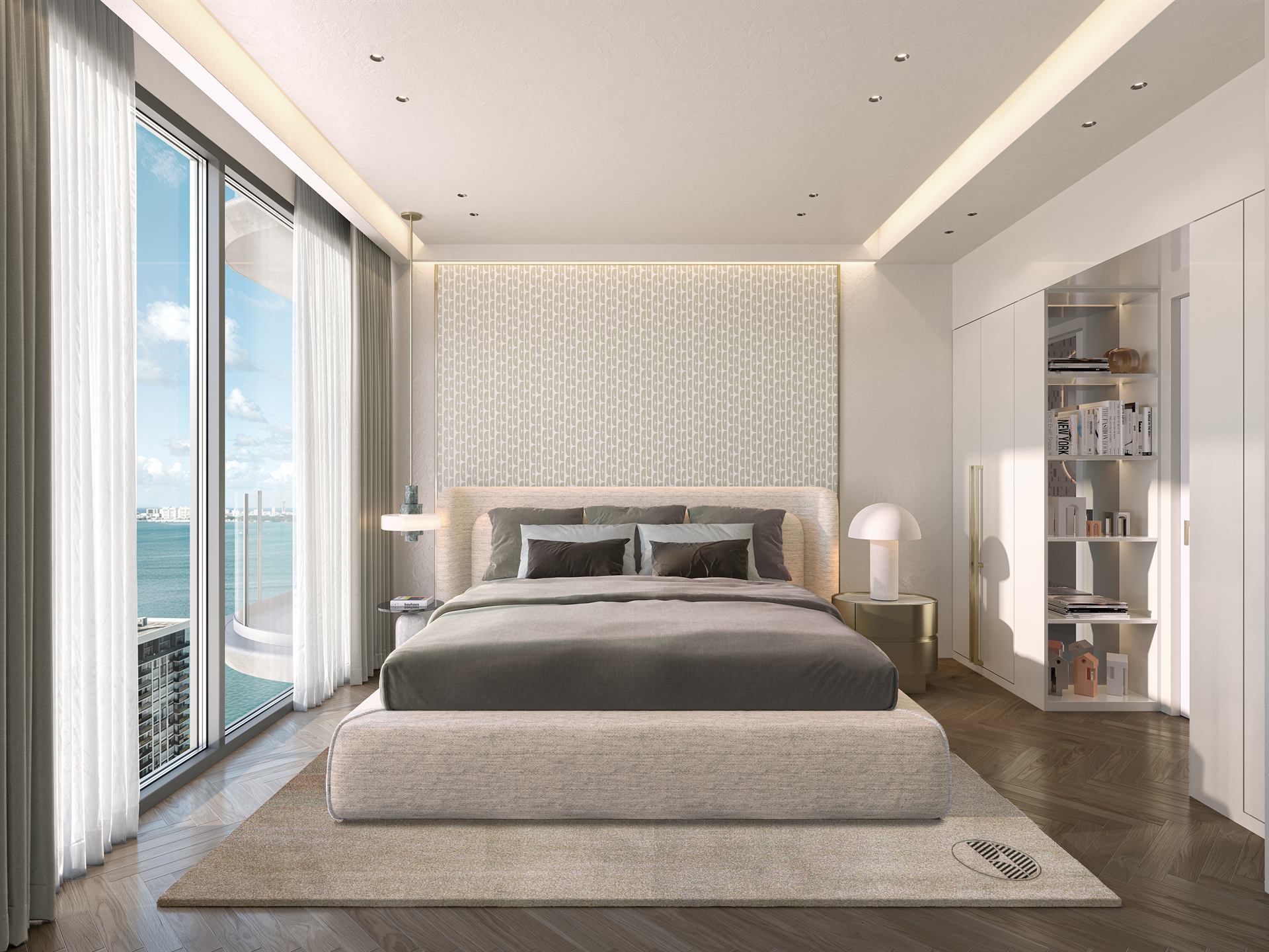 Two bedroom residence at ELLE Residences Miami